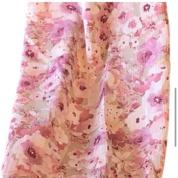 NORDSTROM-LUSH- FLORAL PRINT MIDI DRESS IN SAGE
MAUVE FLORAL - Picture 8 of 11